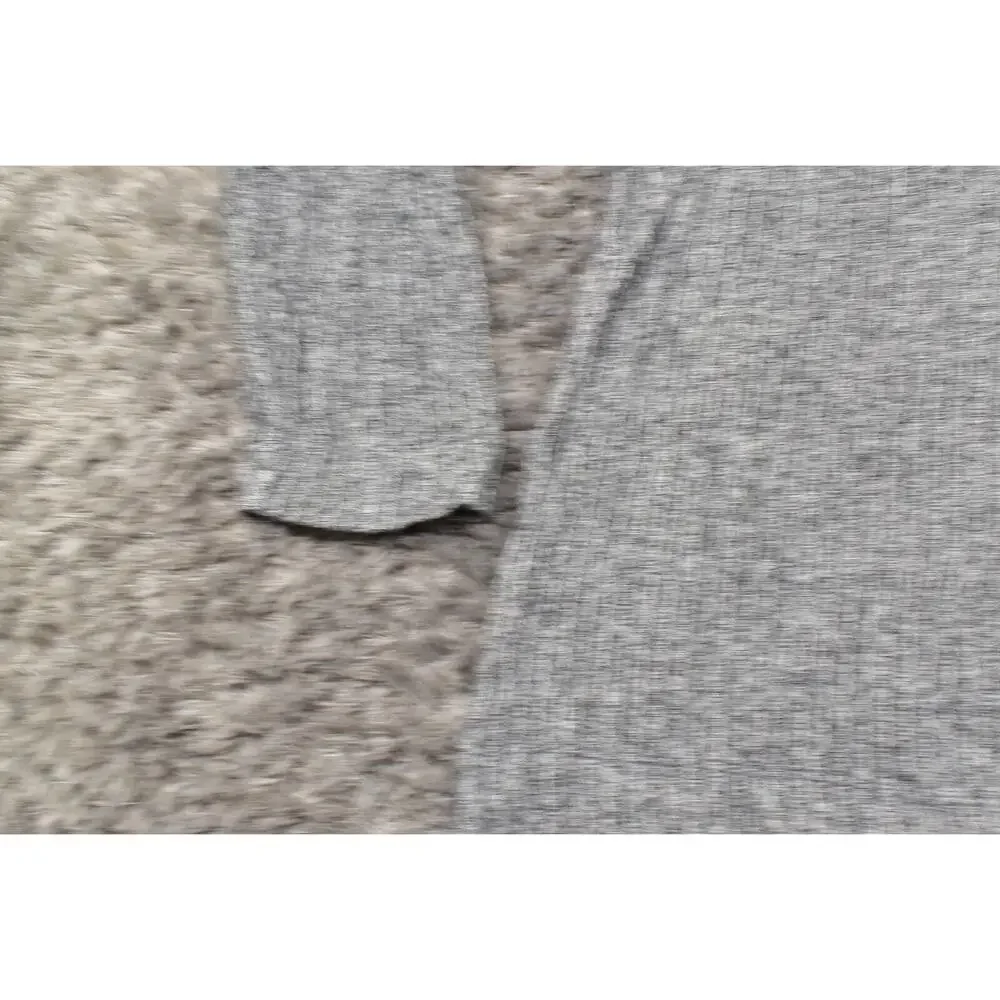 Loft Gray Solid Turtleneck Pullover Sweater Size 14 Rayon Blend Long Sleeve
